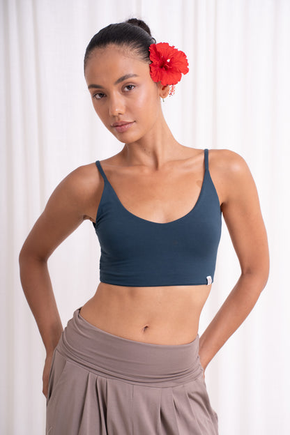 Dhara Strappy Back Top - Teal