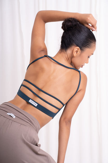 Dhara Strappy Back Top - Teal