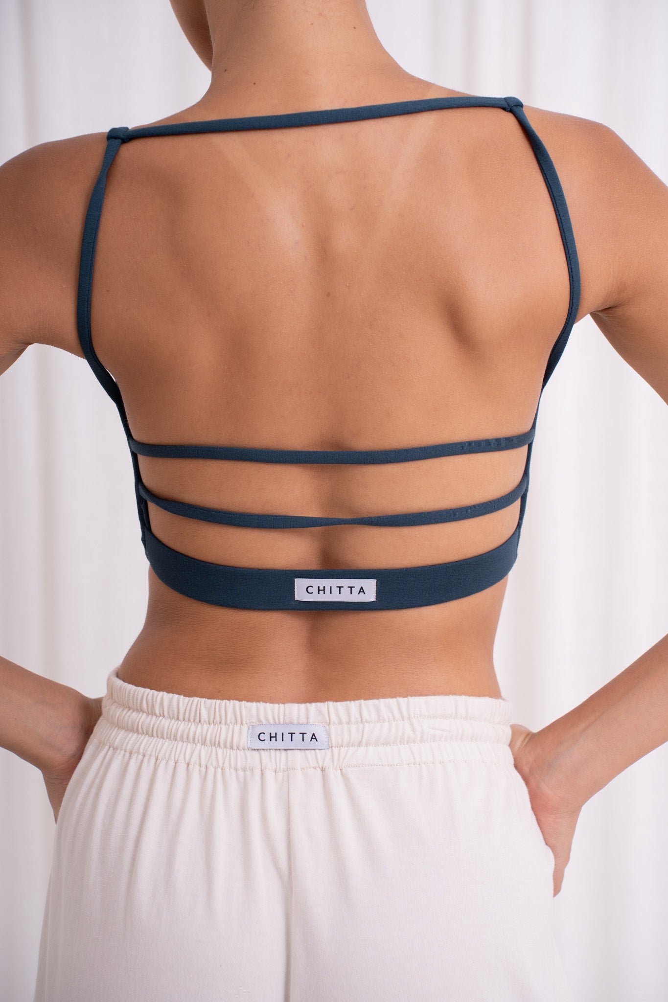 Dhara Strappy Back Top - Teal