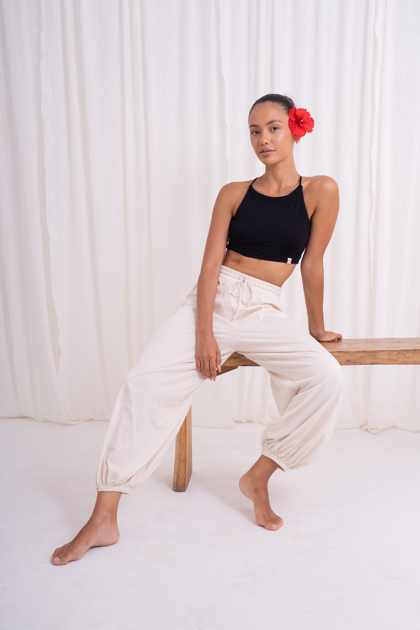 Soma Wide Joggers - Moonlight
