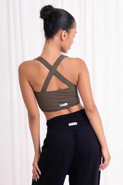Nidra Cross Top - Forest