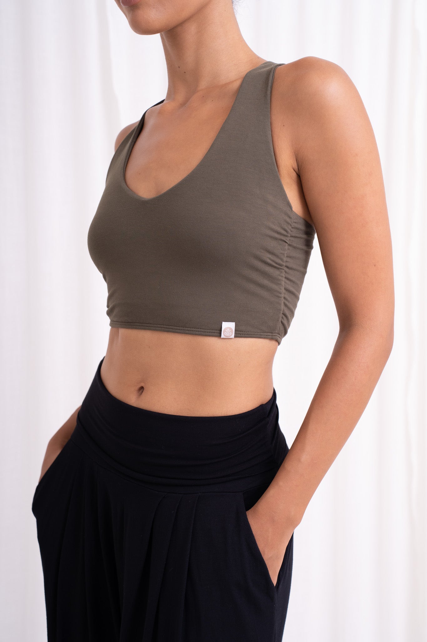 Nidra Cross Top - Forest