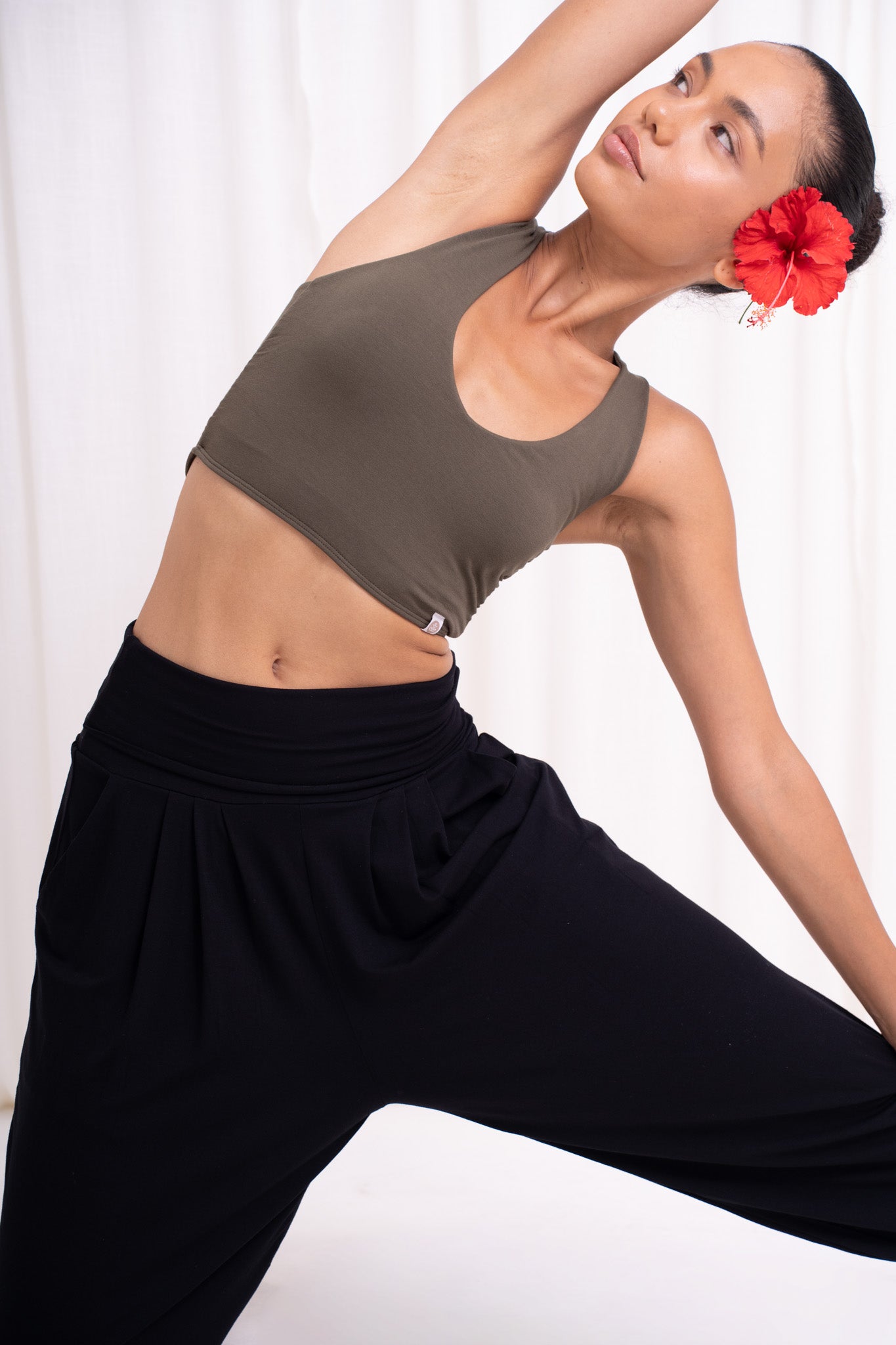Nidra Cross Top - Forest