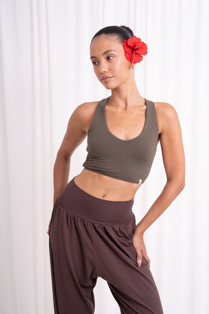 Nidra Cross Top - Forest