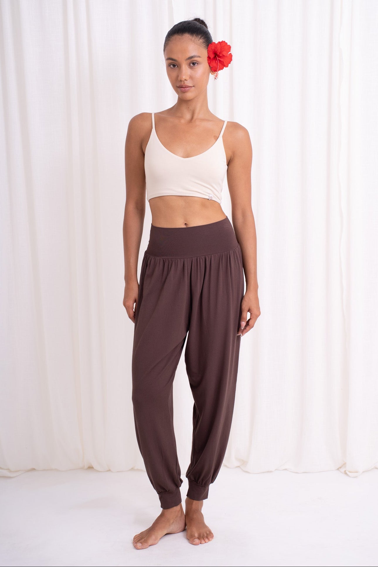 Samata Harem Pants - Chocolate