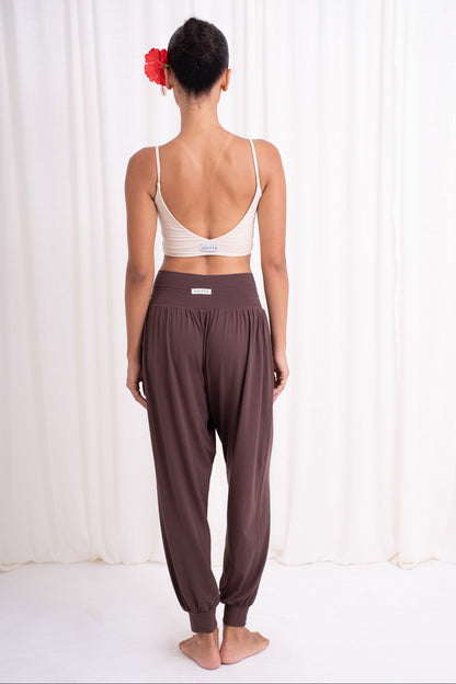 Samata Harem Pants - Chocolate