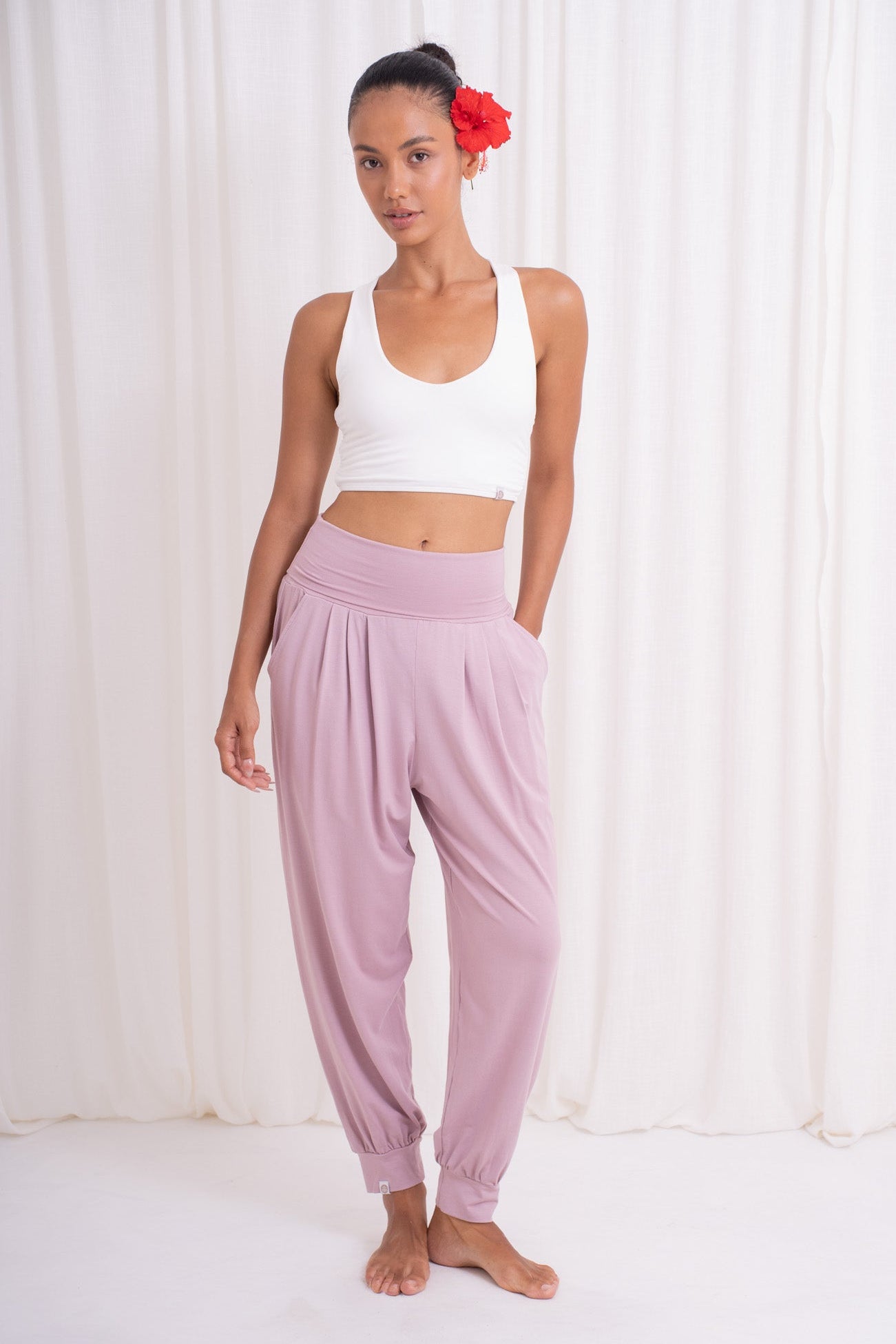 Hatha Aladdin Pants - Mauve