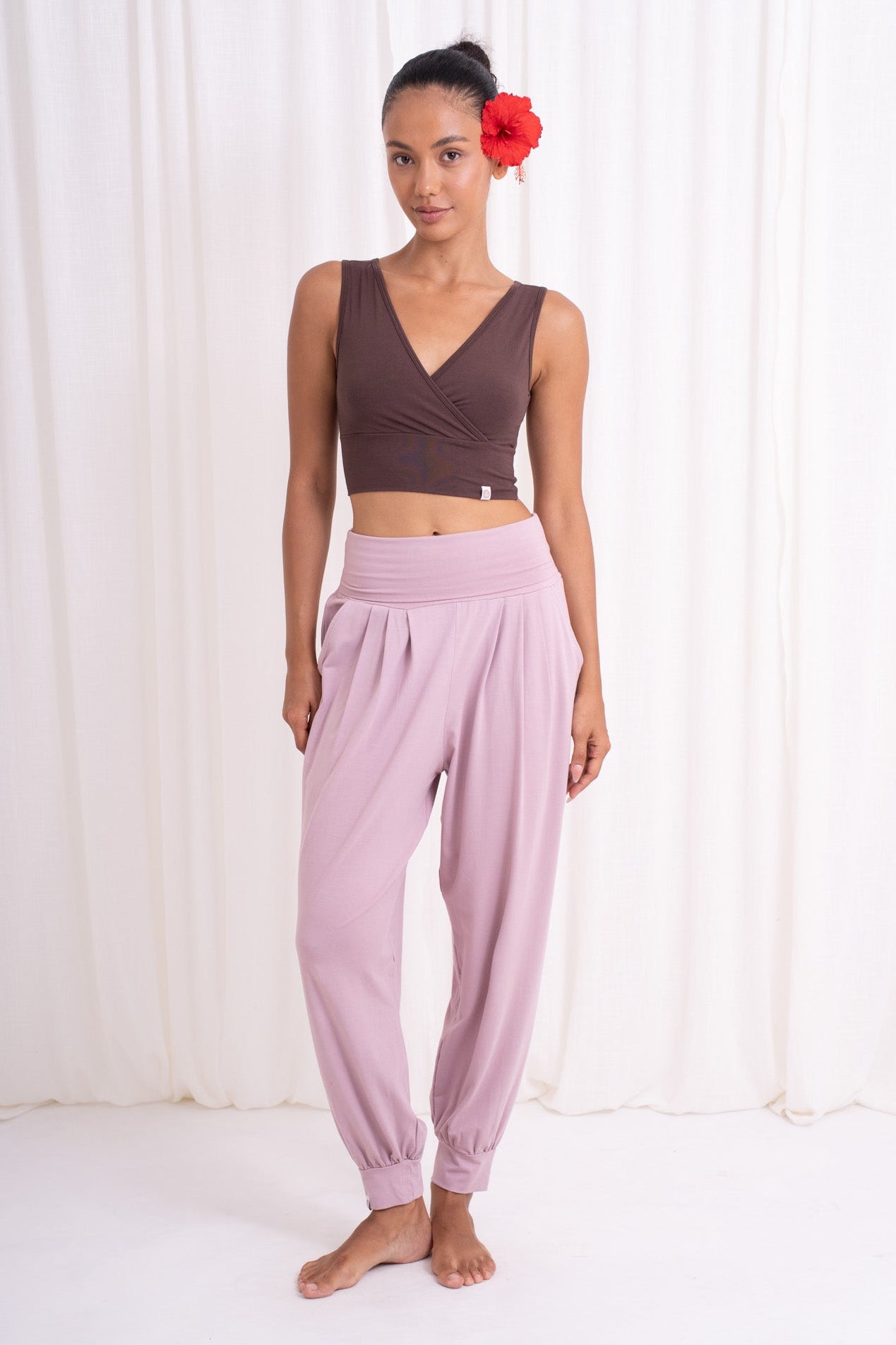 Hatha Aladdin Pants - Mauve