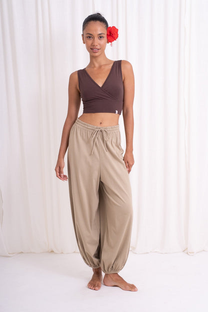 Soma Wide Joggers - Savannah