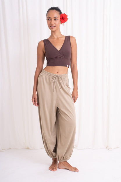 Soma Wide Joggers - Savannah