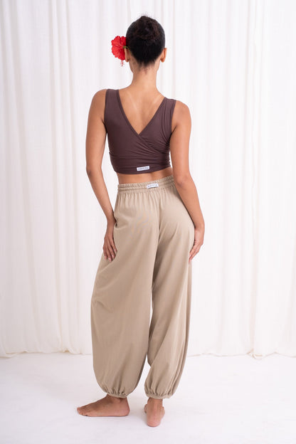Soma Wide Joggers - Savannah