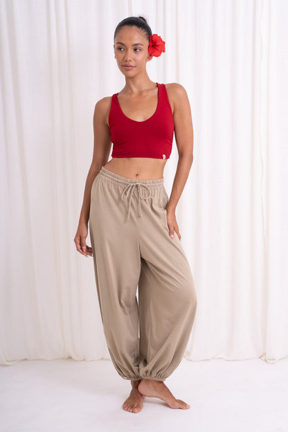 Soma Wide Joggers - Savannah