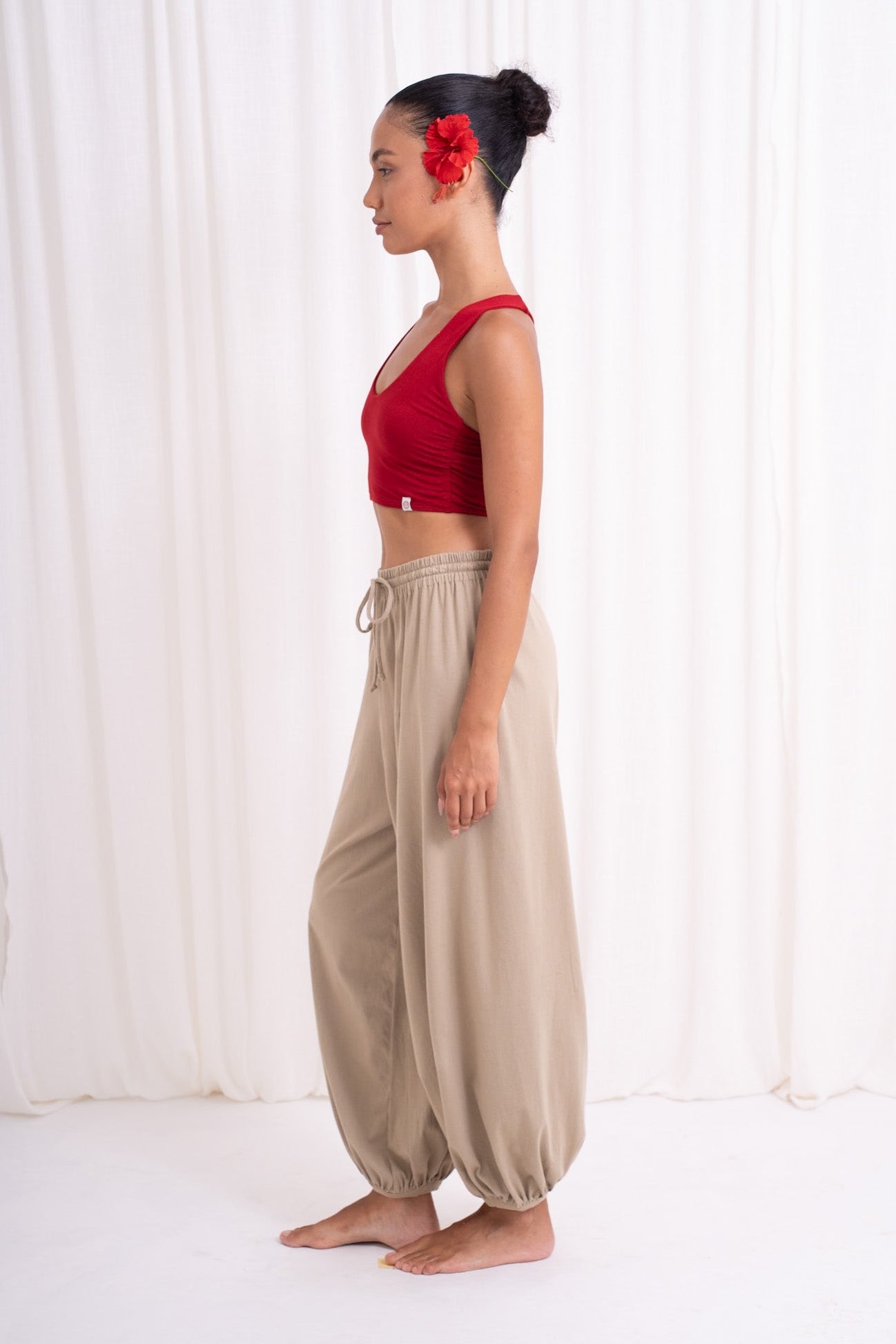 Soma Wide Joggers - Savannah
