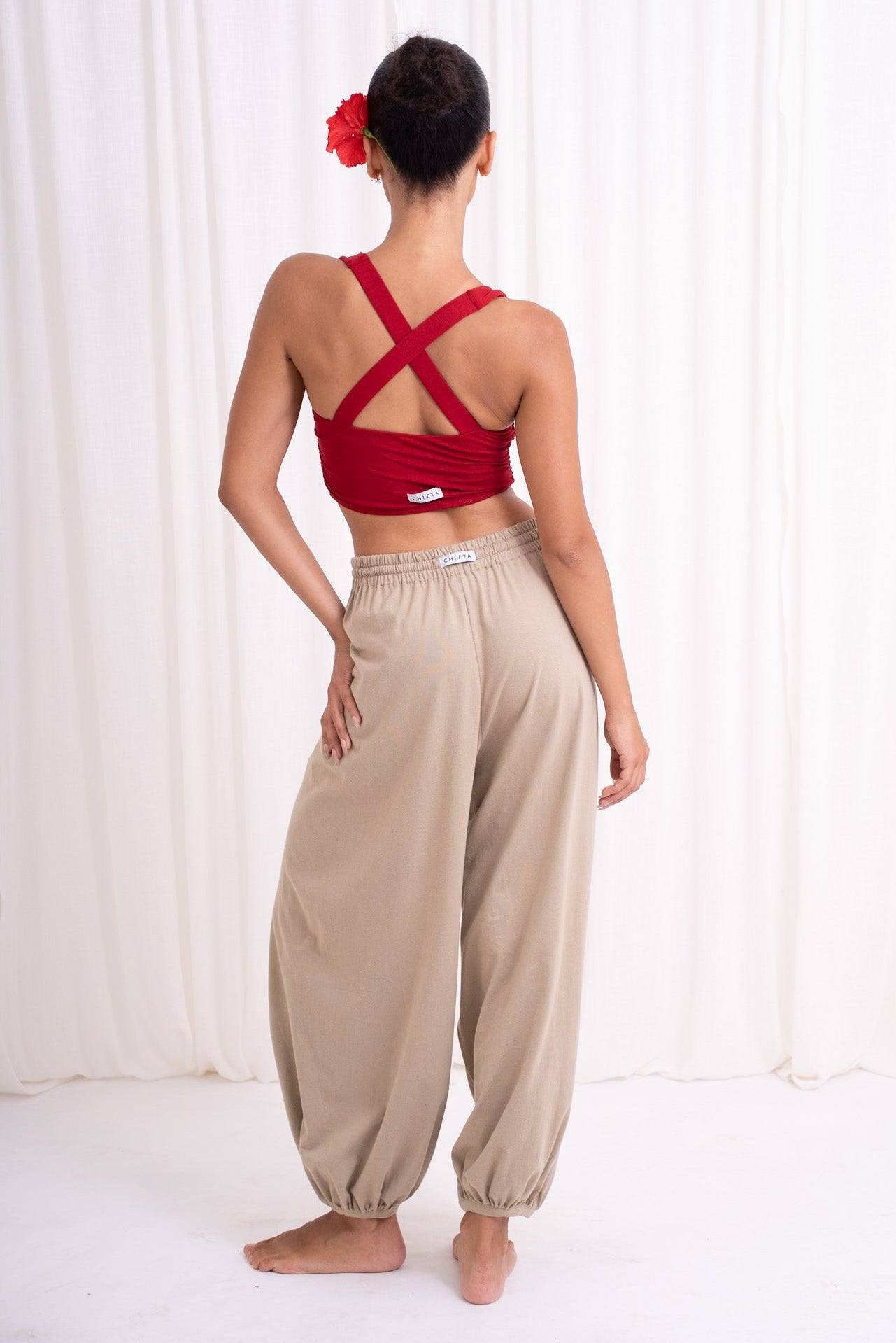 Soma Wide Joggers - Savannah