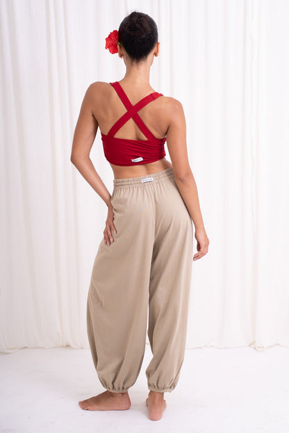 Soma Wide Joggers - Savannah