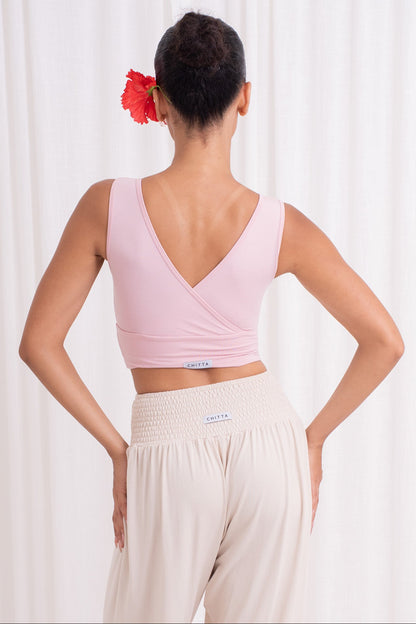 Drishti Wrap Top - Cherry Blossom
