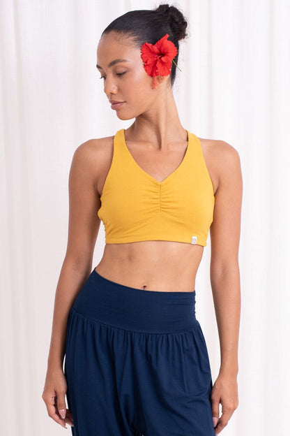 Lalita Cross Back Top - Mimosa