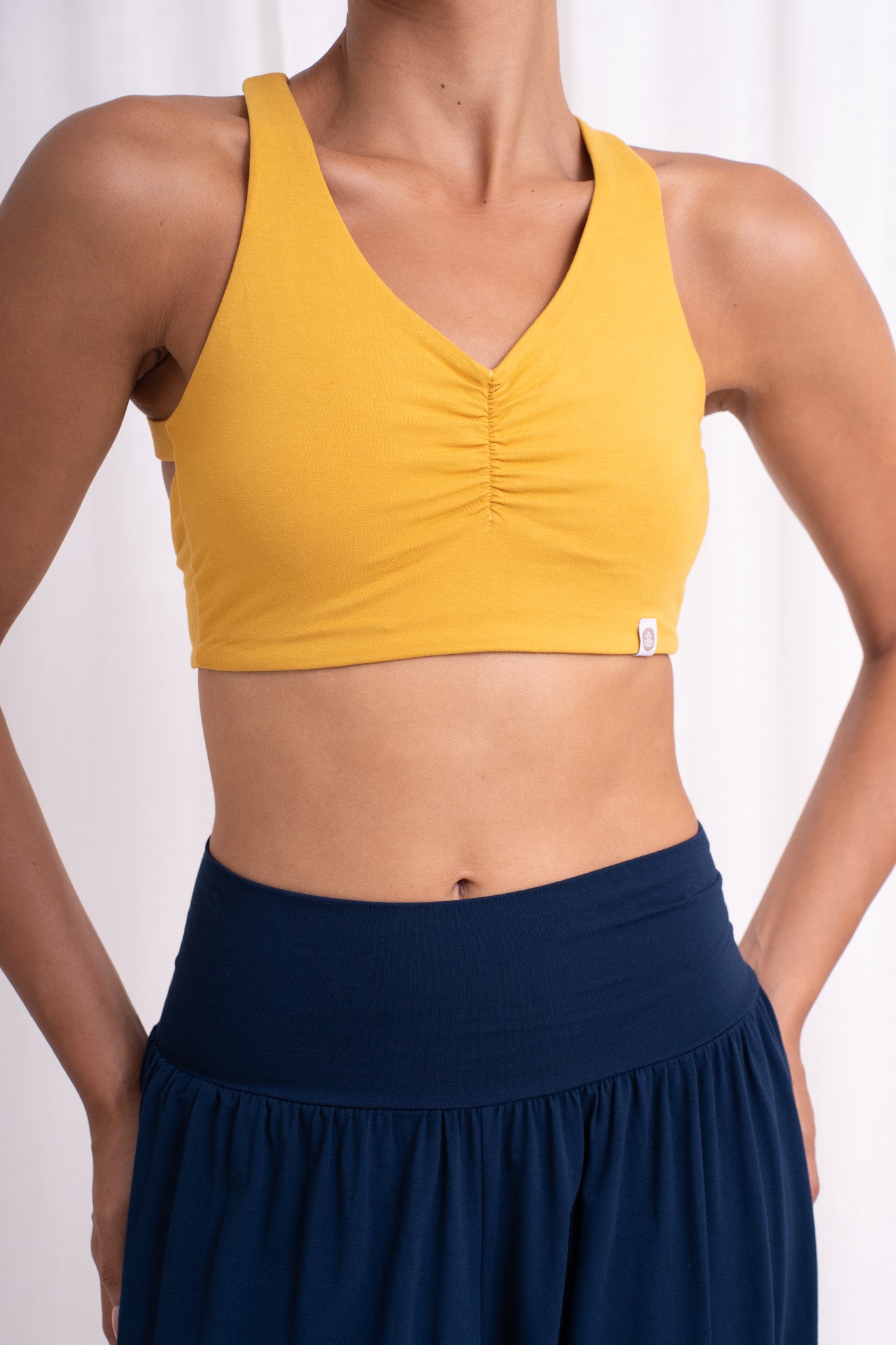 Lalita Cross Back Top - Mimosa