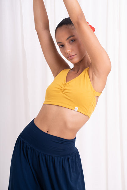 Lalita Cross Back Top - Mimosa