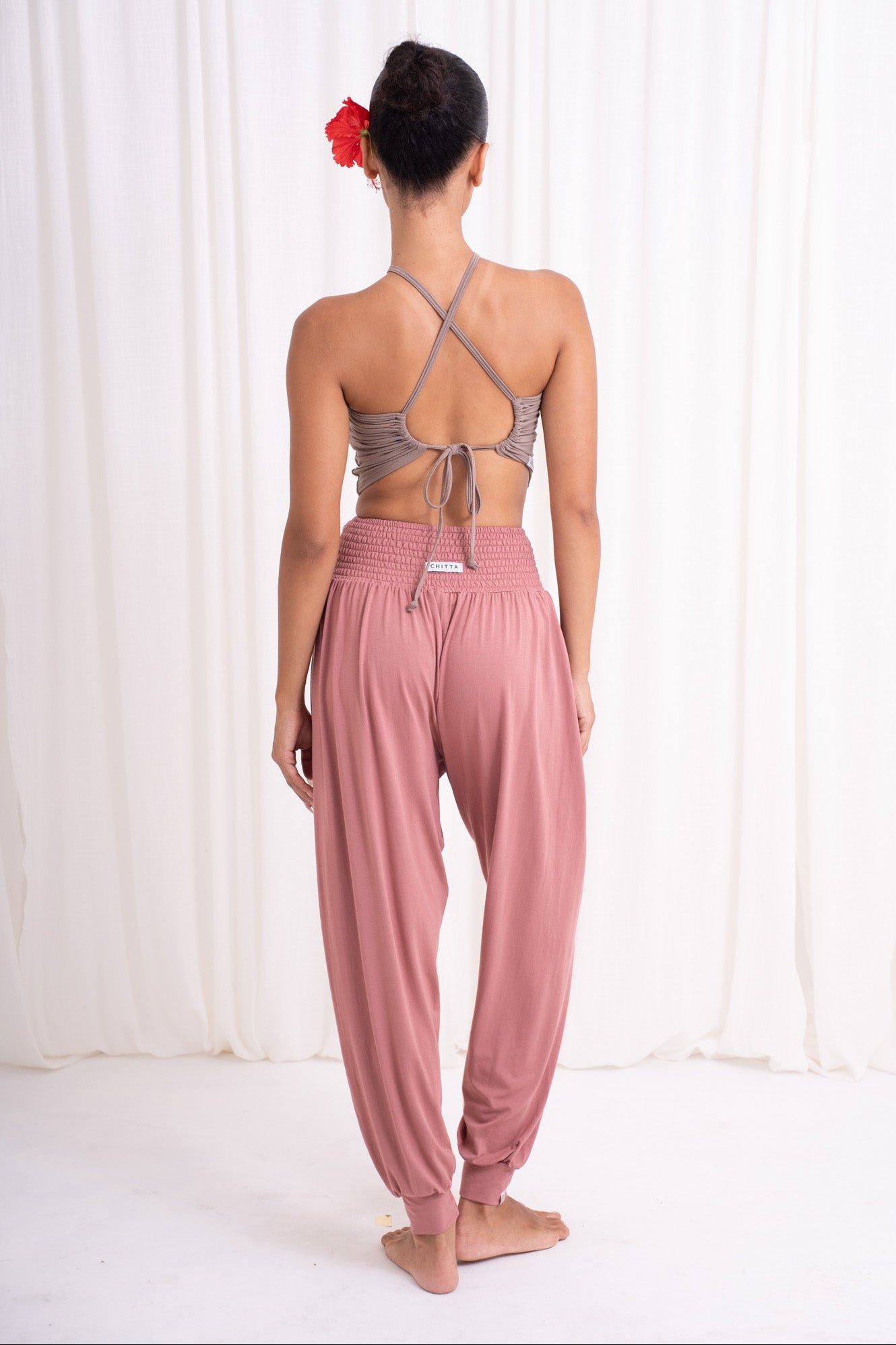 Surya Harem Pants - Dusty Rose