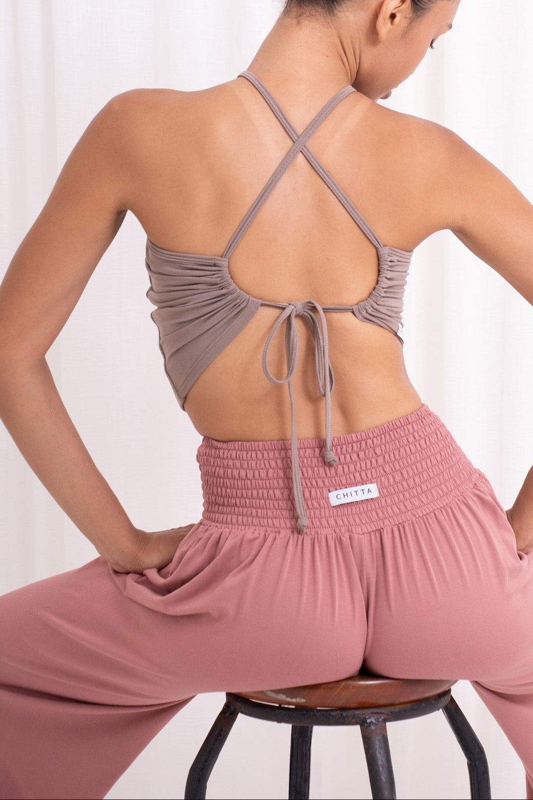 Turiya Halter-neck Top - Sable
