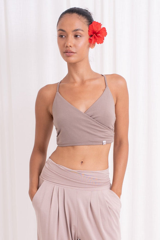 Shanti Wrap Top - Sable