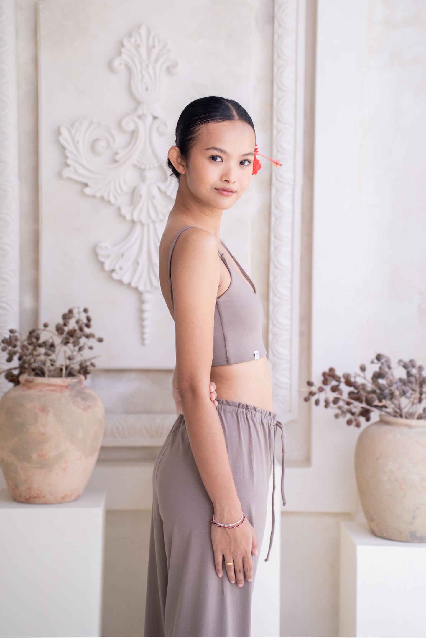 Bandha Cami Top - Sable