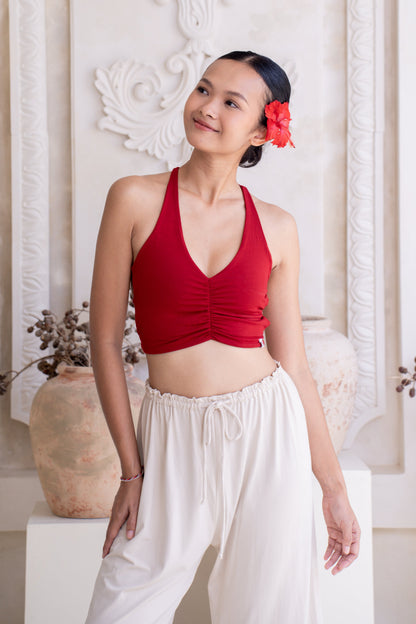 Kaya Strapline Top - Wild Rose