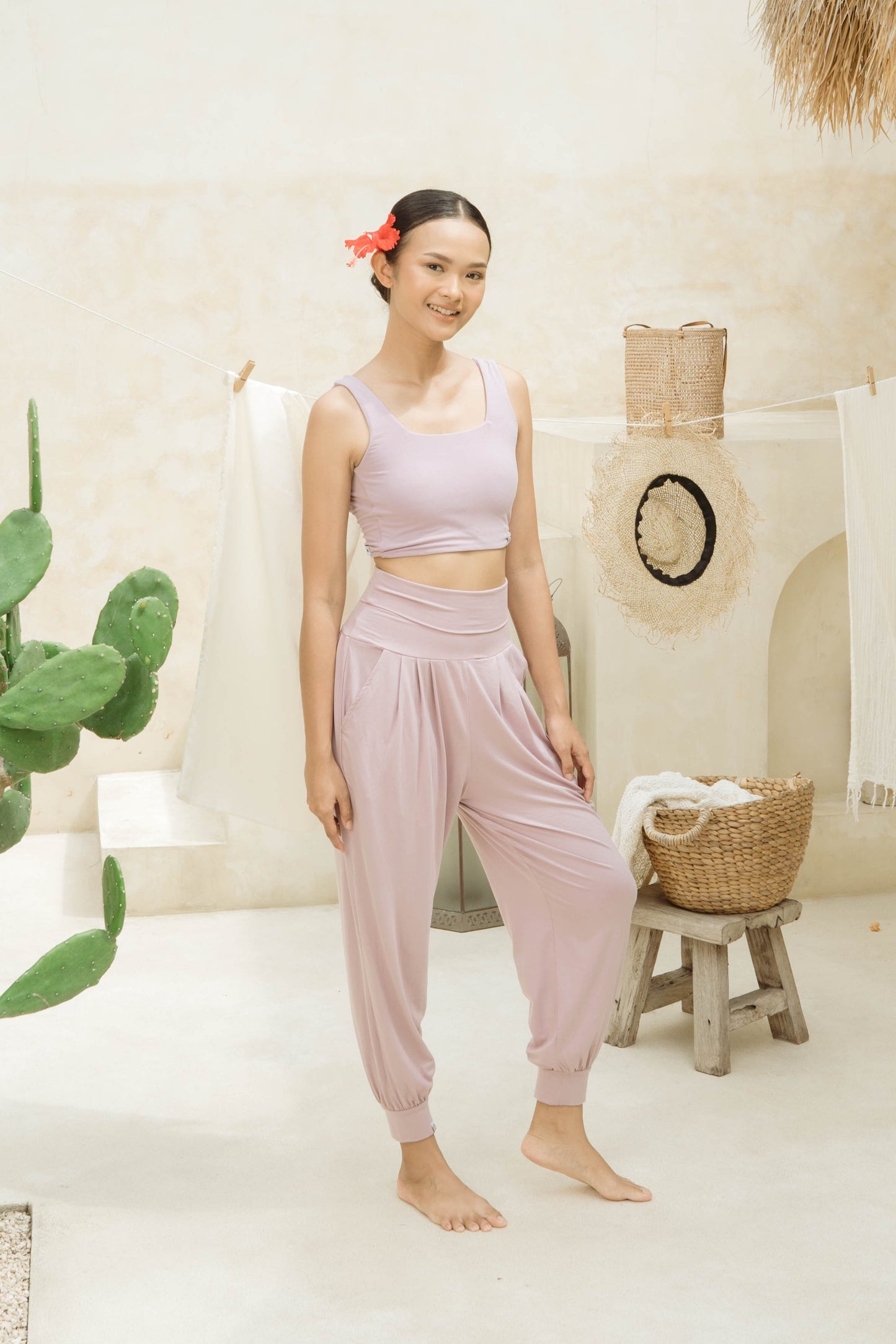 Hatha Aladdin Pants - Mauve