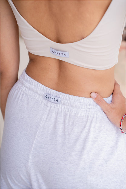 Soma Wide Joggers - Melange Gray
