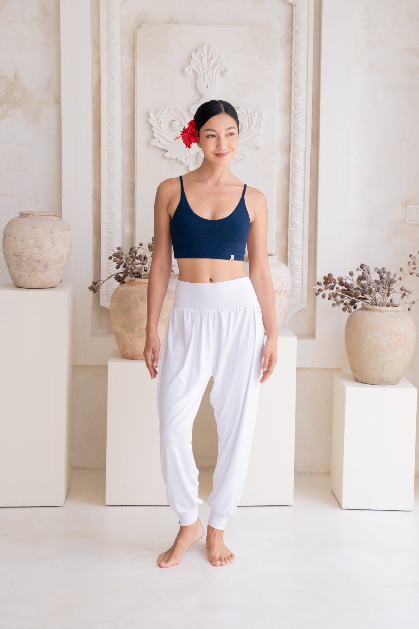 Samata Harem Pants - White
