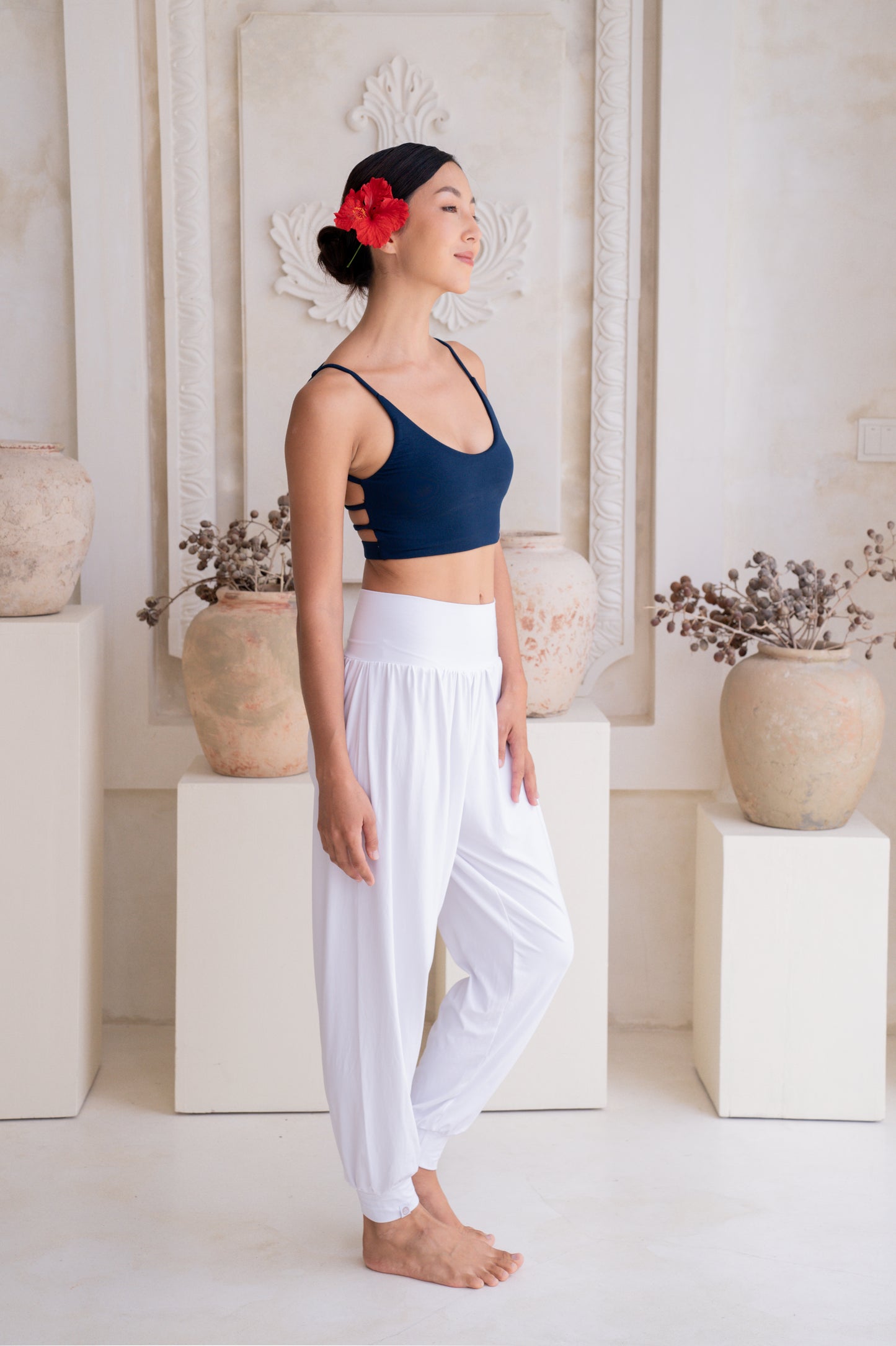 Samata Harem Pants - White