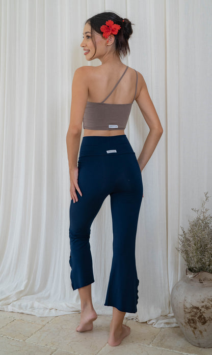 Chetna Flare Pants with Slit - Midnight