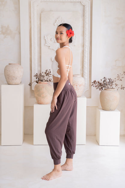 Samata Harem Pants - Chocolate