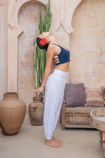 Samata Harem Pants - White