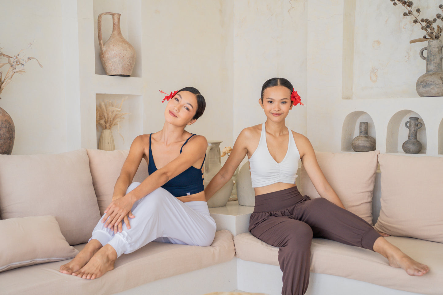 Samata Harem Pants - Chocolate