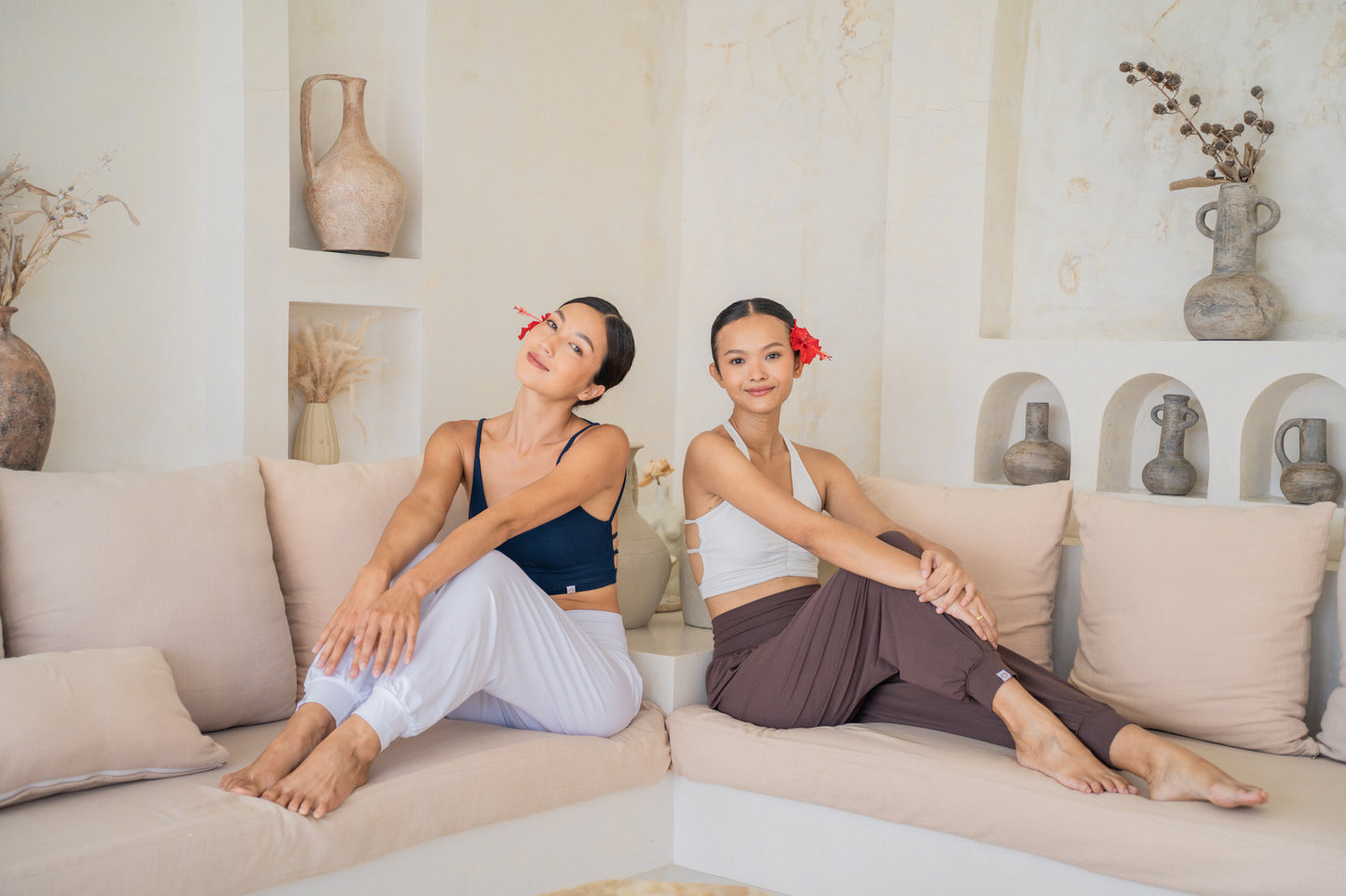 Samata Harem Pants - Chocolate