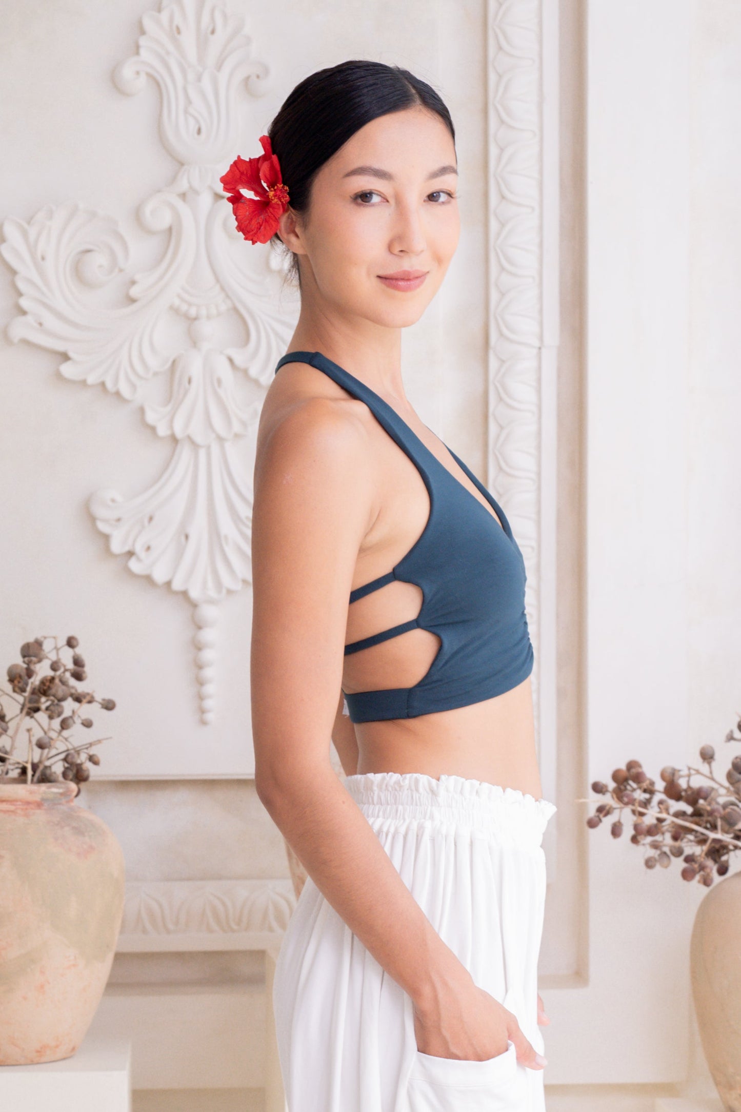 Kaya Strapline Top - Teal