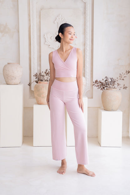Mana Straight Pants - Cherry Blossom