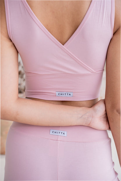 Drishti Wrap Top - Cherry Blossom