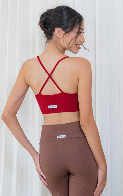 Shanti Wrap Top - Wild Rose