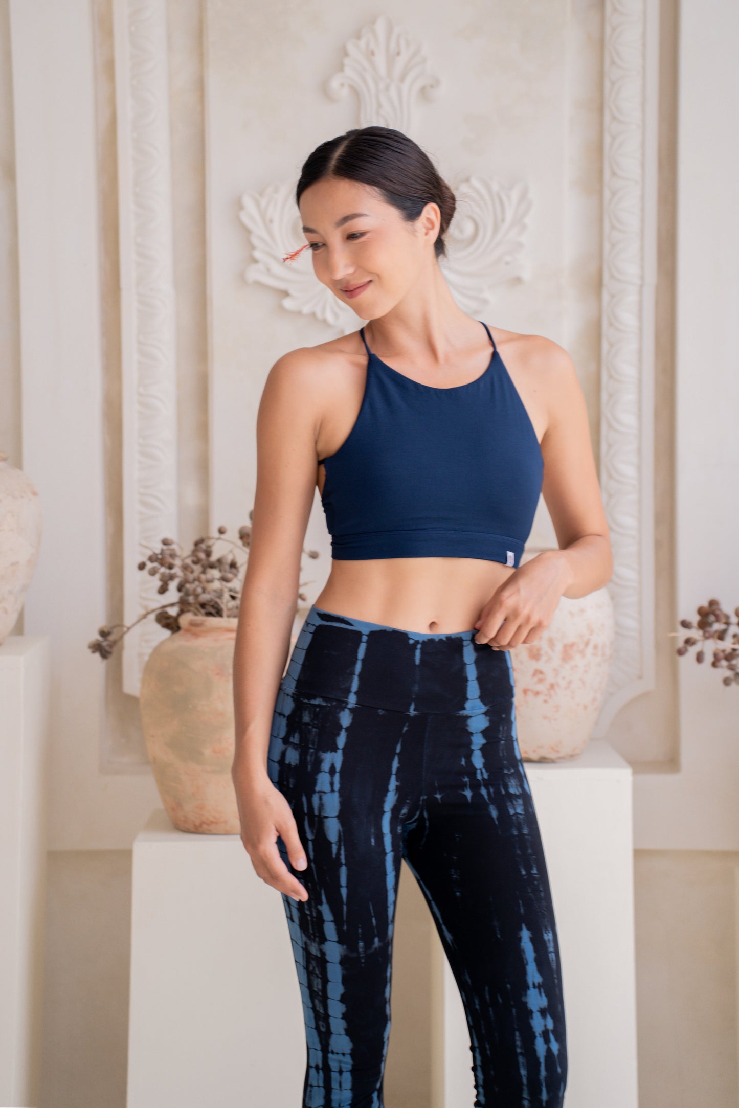 Ananda Cross Back Top - Midnight