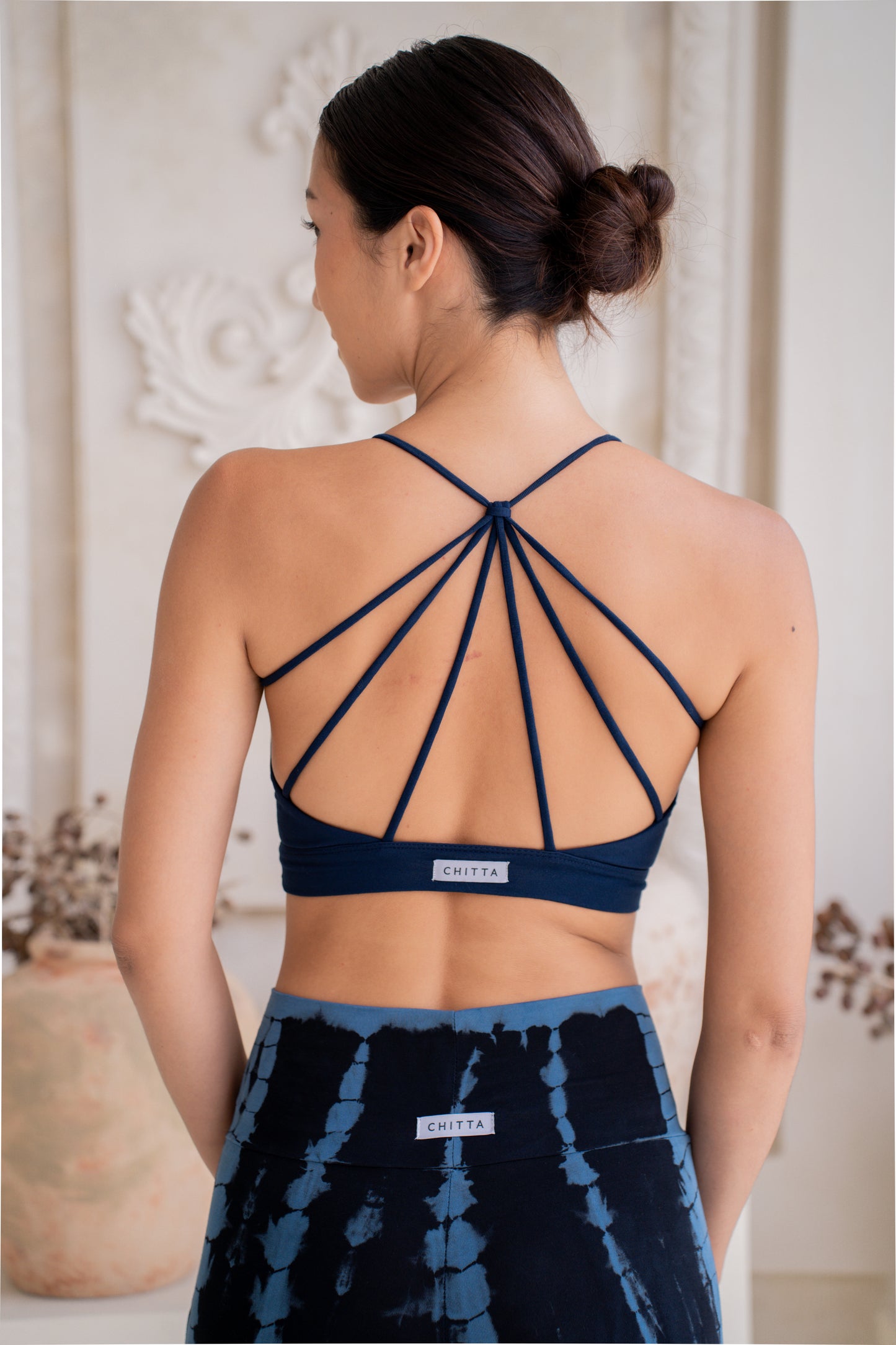 Ananda Cross Back Top - Midnight