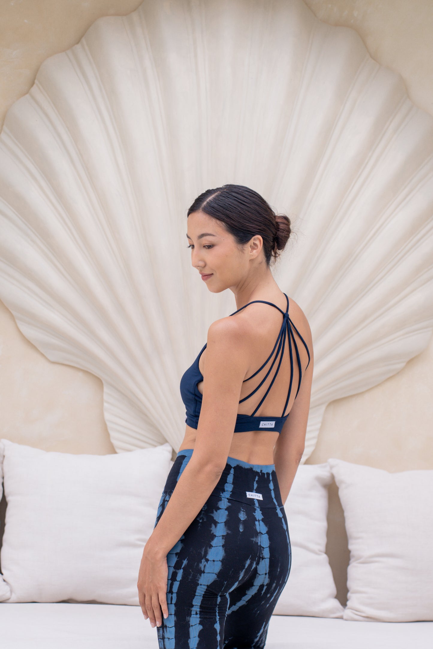 Ananda Cross Back Top - Midnight