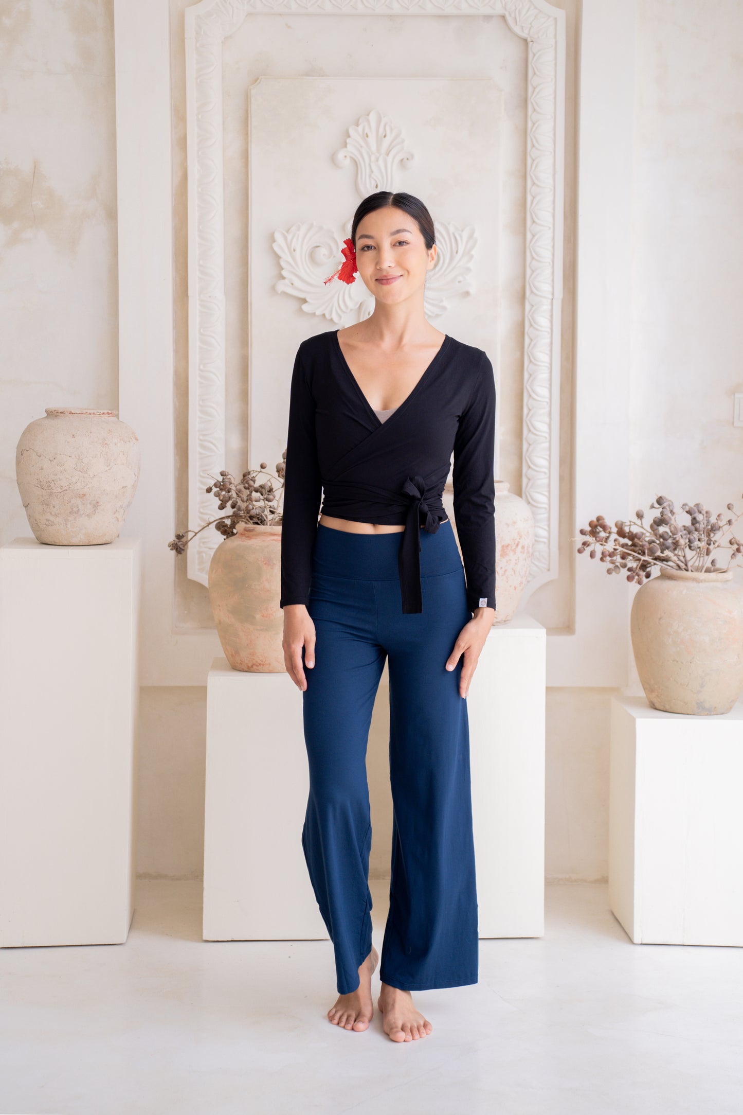 Mana Straight Pants - Midnight