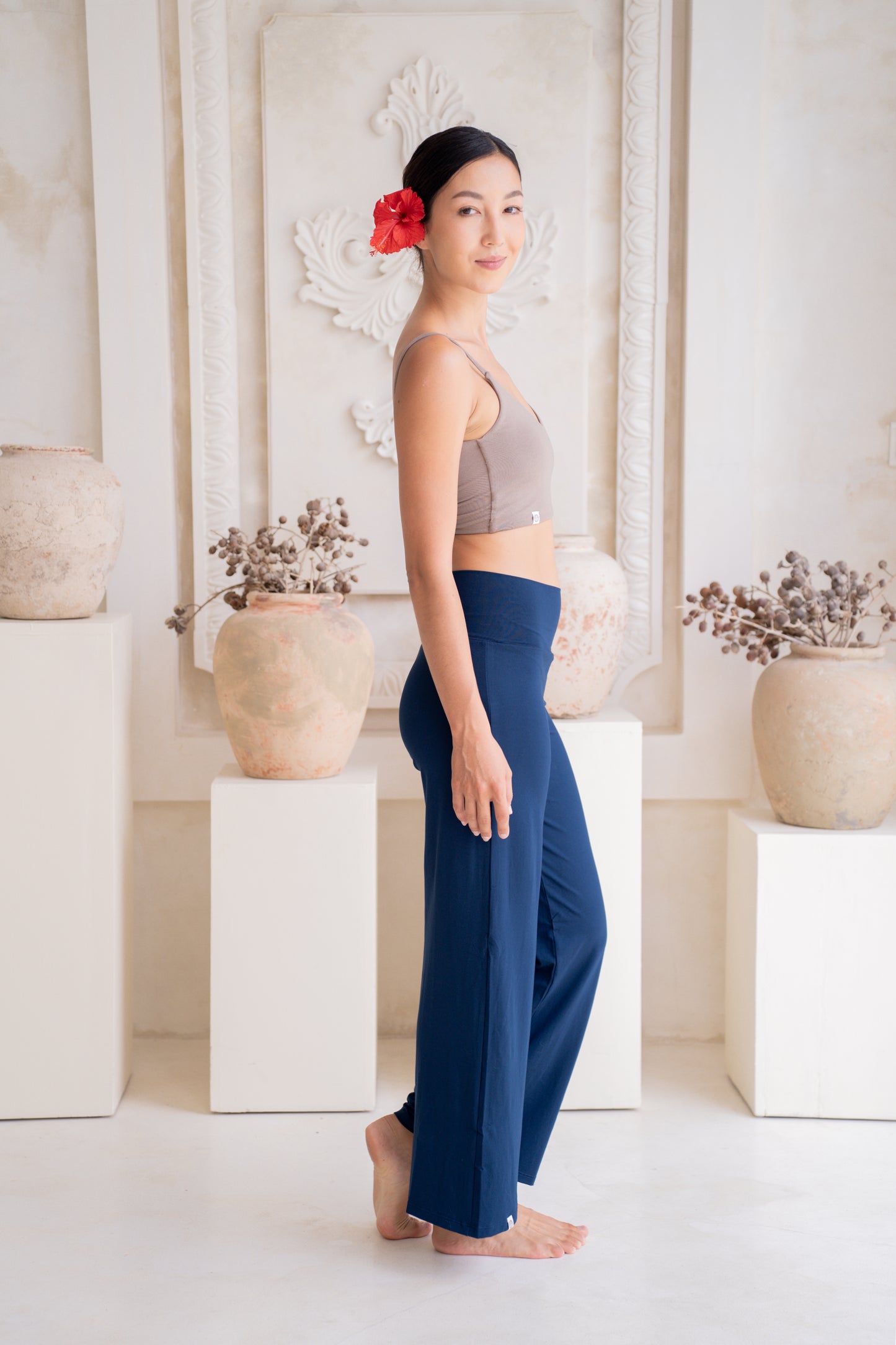 Mana Straight Pants - Midnight