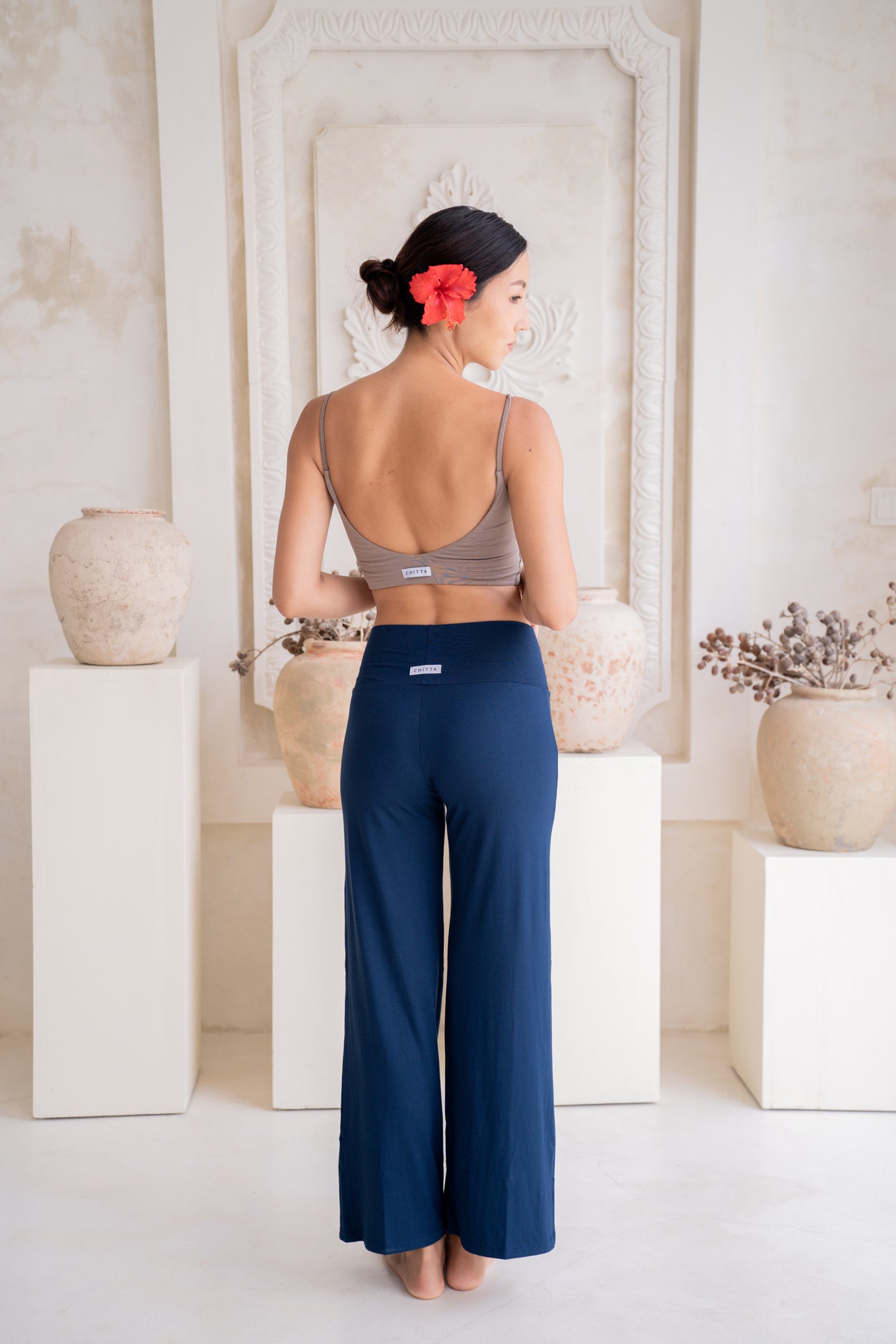 Mana Straight Pants - Midnight