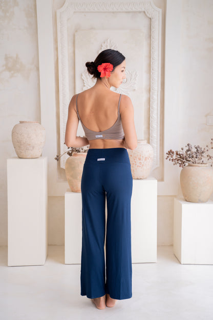 Mana Straight Pants - Midnight