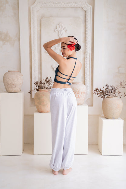 Soma Wide Joggers - Melange Gray