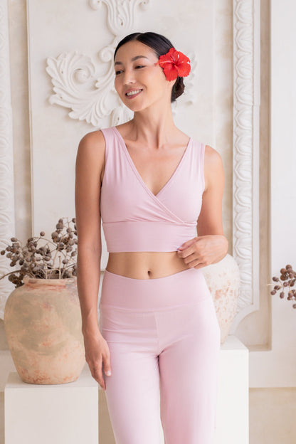 Drishti Wrap Top - Cherry Blossom
